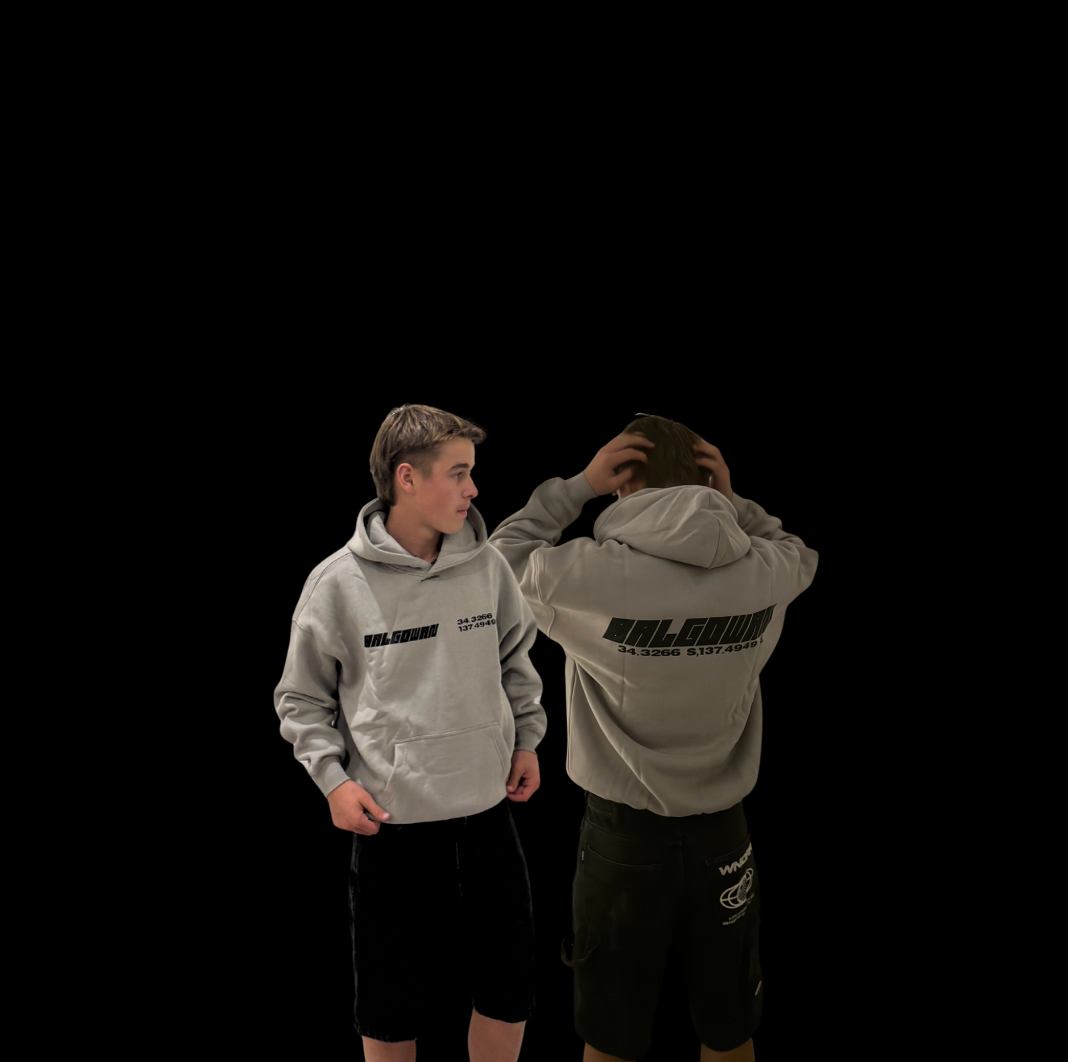 Grey/Black Hoodie